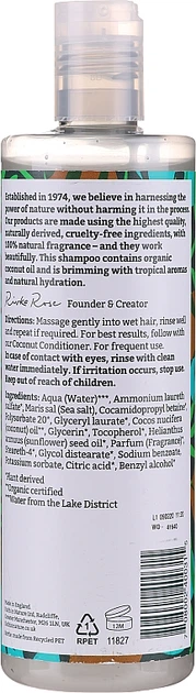 Шампунь для нормального та сухого волосся "Кокос" - Faith In Nature Coconut Shampoo 400ml (865440-28038133) - зображення 2