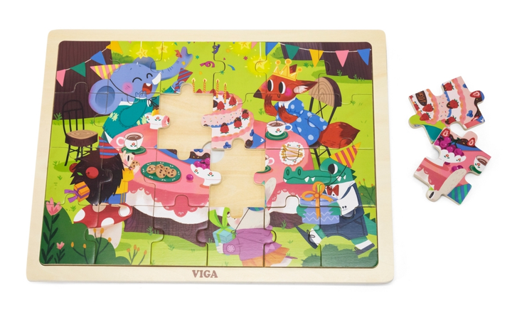 Puzzle PolarB Viga na podkładce 24 el. Urodziny 44644 (6971608446443) - obraz 3