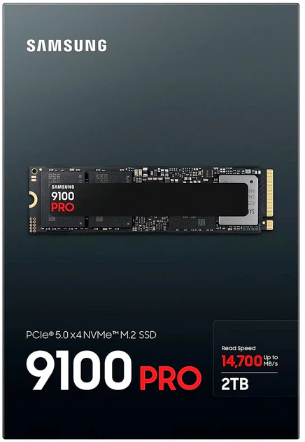 内蔵型SSD Samsung PCIe5.0x4 NVMe M.2 9100 PRO 2TB SSD 9100 PRO (M.2/NVMe) – ITGマーケティング株式会社