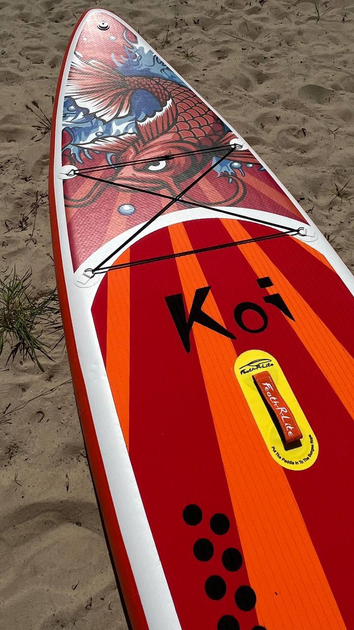 Сапборд надувний двошаровий кант / Supboard Fun Water Koi 350х84х15 - зображення 6