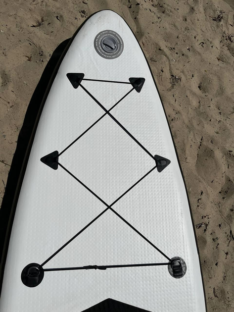 SUP дошка Pure4Fun Basic SUP біла 315х71х15 - зображення 14