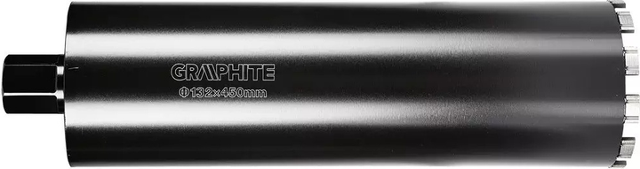 Otwornica diamentowa Graphite 132 x 450 mm x 11T 57H867 (5902062508195) - obraz 1