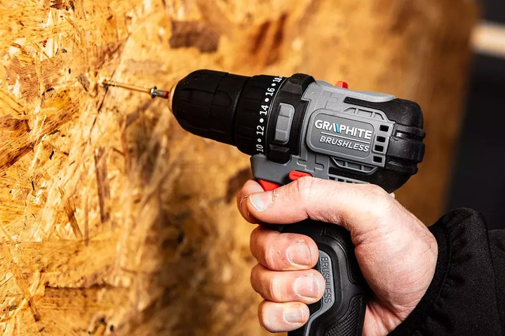 Akumulatorowa wiertarko-wkrętarka Graphite 10 mm Energy+ 18V 58GE139 bez akumulatora i ładowarki (5902062169297) - obraz 12
