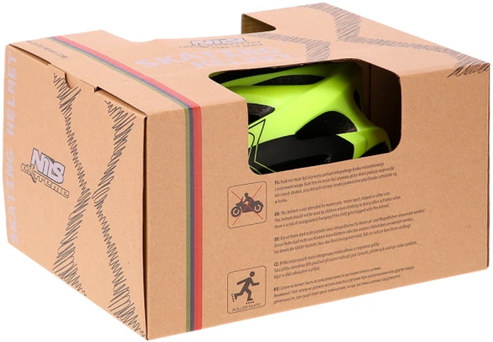 Kask Nils Extreme MTW291 M 51-60 cm Czarno-żółty (16-70-122) (5907695502565) - obraz 10