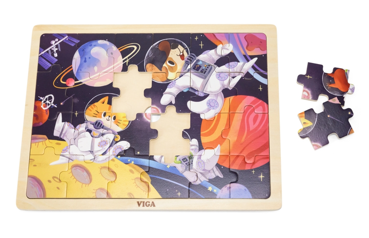 Puzzle PolarB Viga na podkładce 24 el. Kosmos 44646 (6971608446467) - obraz 3