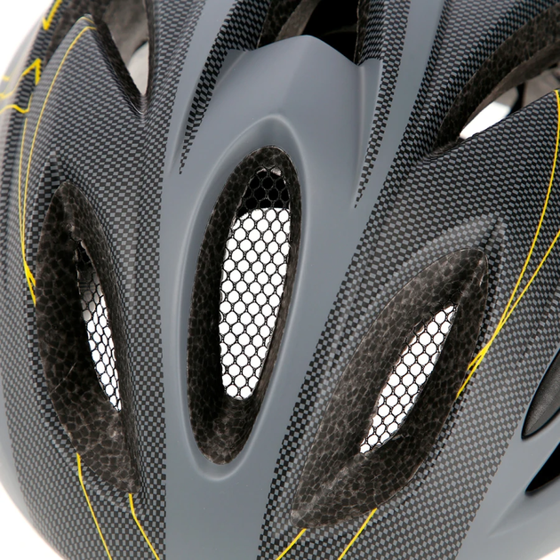 Kask Nils Extreme MTW291 S 50-59 cm Szaro-czarny (16-70-126) (5907695503579) - obraz 9