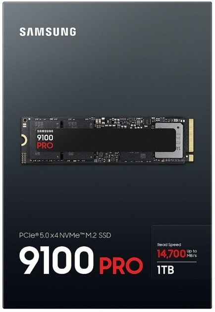 Dysk SSD Samsung 9100 Pro 1TB M.2 PCIe 5.0 x4 V-NAND TLC (MZ-VAP1T0BW) - obraz 6