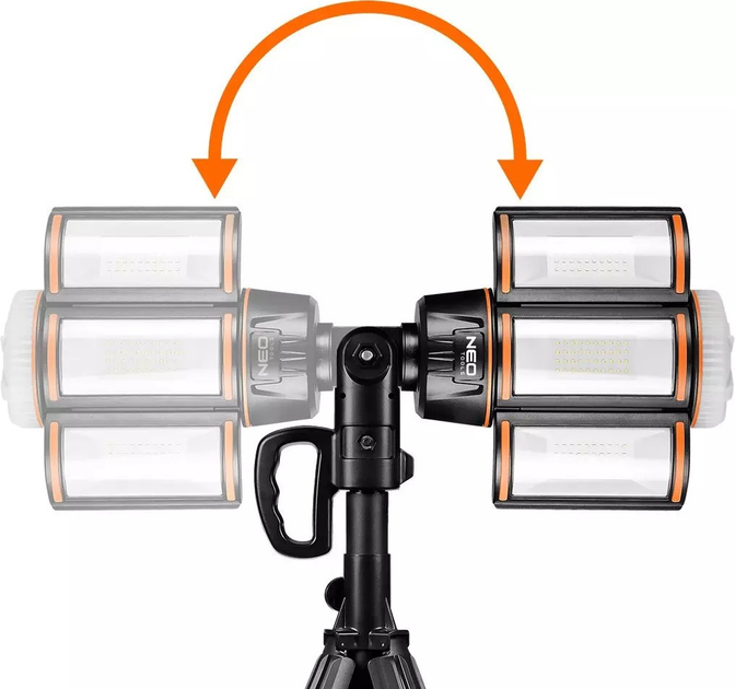 Акумуляторний прожектор NEO Tools 5000 лм LED 99-121 (5906692017560) - зображення 10