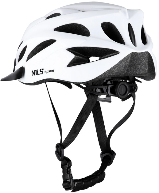 Шолом Nils Extreme MTW291 S 50-59 см Білий (16-70-153) (5907695554526) - зображення 3