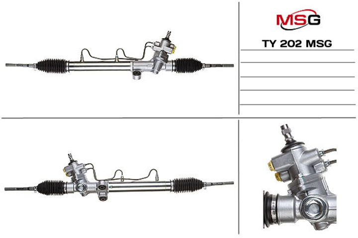 Рульова рейка TOYOTA CARINA E 1992-1997 з ГУР нова - зображення 2