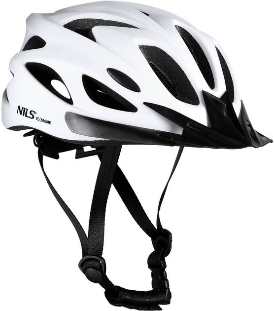 Kask Nils Extreme MTW291 M 51-60 cm Biały (16-70-154) (5907695554533) - obraz 1