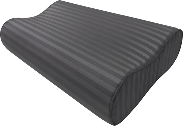 Наволочка U-Tek Memory Wawe M Iron Grey Stripe Сатин Темно сіра в смужку 49х32х10.5 см від Rozetka на платформі USKIDKA Акція на Наволочка U-Tek Memory Wawe M Iron Grey Stripe Сатин Темно сіра в смужку 49х32х10.5 см від Rozetka