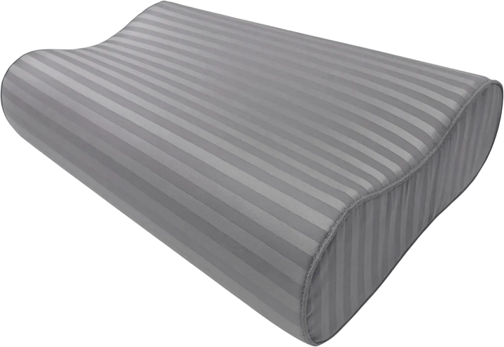 Наволочка U-Tek Memory Wawe L Iron Grey Stripe Сатин Темно-сіра в смужку 58х40х10.5 см від Rozetka на платформі USKIDKA Акція на Наволочка U-Tek Memory Wawe L Iron Grey Stripe Сатин Темно-сіра в смужку 58х40х10.5 см від Rozetka