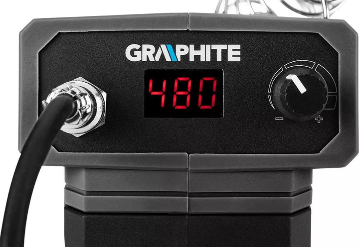 Stacja lutownicza Graphite Energy+ 18V 150 - 480 °C 58GE143 (5902062202949) - obraz 10