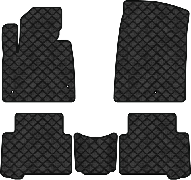 Килимки з екошкіри EVAtech ECO в салон авто для Grand Santa FE (NC) 7 seats Hyundai 2012-2017 3 покоління SUV EU Екошкіра чорна з чорною ниткою чорний кант від Rozetka на платформі USKIDKA Акція на Килимки з екошкіри EVAtech ECO в салон авто для Grand Santa FE (NC) 7 seats Hyundai 2012-2017 3 покоління SUV EU Екошкіра чорна з чорною ниткою чорний кант від Rozetka