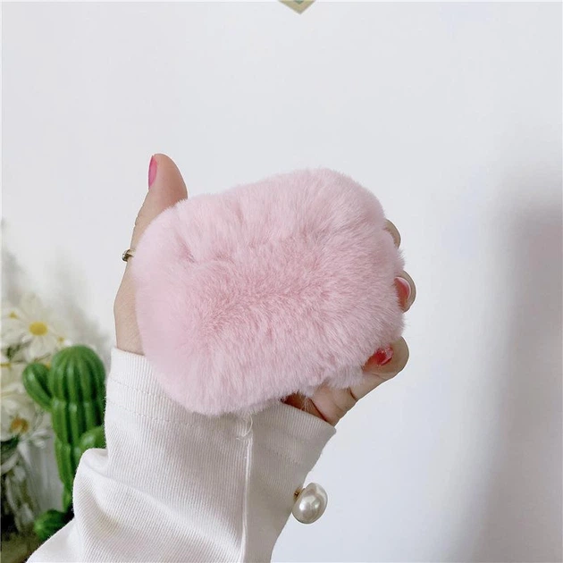 Чехол для наушников ANbeauty на Airpods 4 Pink Пушистый (AN0103641) - Фото 2 Чехол для наушников ANbeauty на Airpods 4 Pink Пушистый (AN0103641) - изображение 2