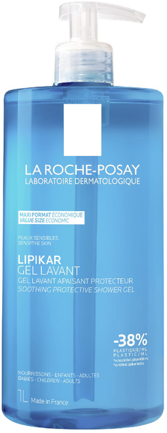 Żele pod prysznic La Roche-Posay Lipikar 1 l (3337875905480) - obraz 1