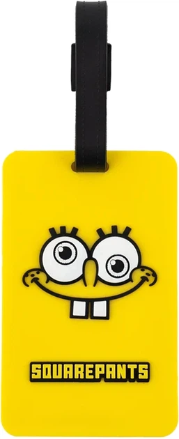 Бейдж на багаж Kite SpongeBob SquarePants (SB25-3004) - Фото 1 Бейдж на багаж Kite SpongeBob SquarePants (SB25-3004) - изображение 1