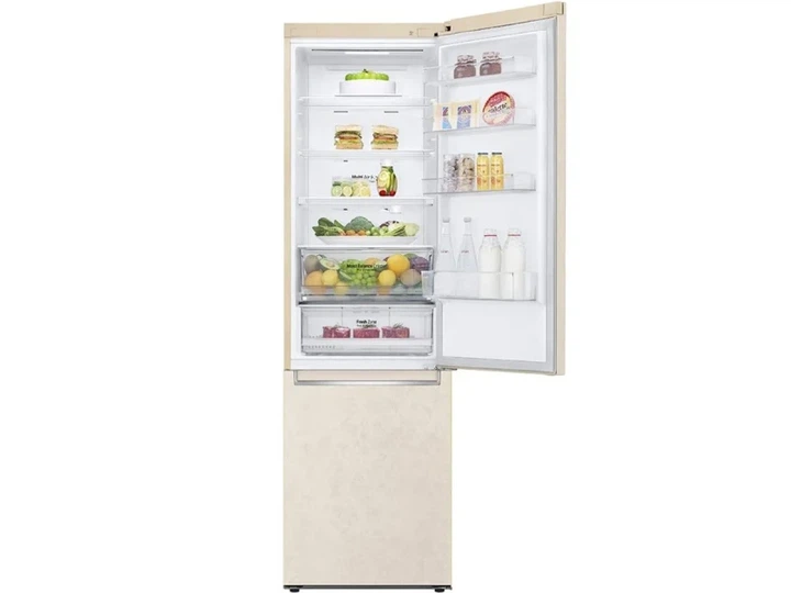 Холодильник з морозильною камерою LG GC-B509MEWM - изображение 3