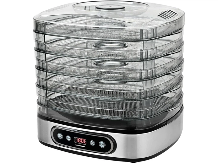 Сушарка для фруктів HEINNER HFD-K380SSBK - изображение 2