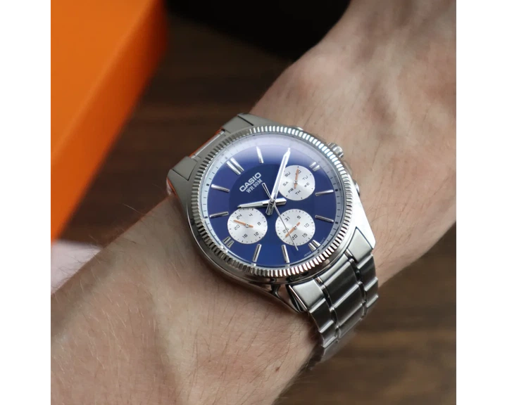 Мужские наручные часы CASIO MTP-1375D-2A1VDF - изображение 6