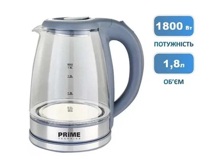 Електрочайник Prime Technics PKG 1808 G - изображение 2