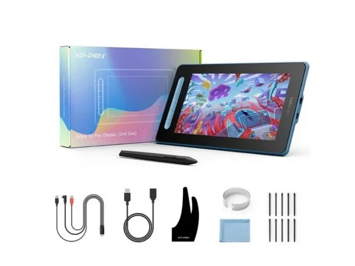 Графічний планшет XP-Pen Artist 10 (2nd Gen) Blue (XPP-ARTIST-10-2ND-BE) - изображение 4