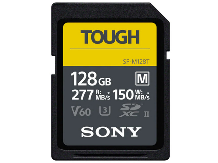 Карта пам'яті Sony 128GB SDXC C10 UHS-II U3 V60 Tough (SFM128T.SYM) - изображение 1