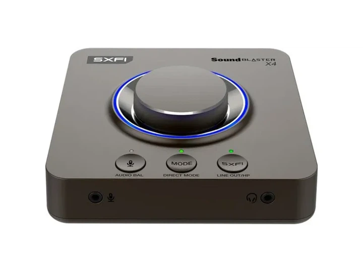 Звукова карта зовнішня Creative Sound Blaster X4 (70SB181500000) - Фото 2 Звукова карта зовнішня Creative Sound Blaster X4 (70SB181500000) - изображение 2