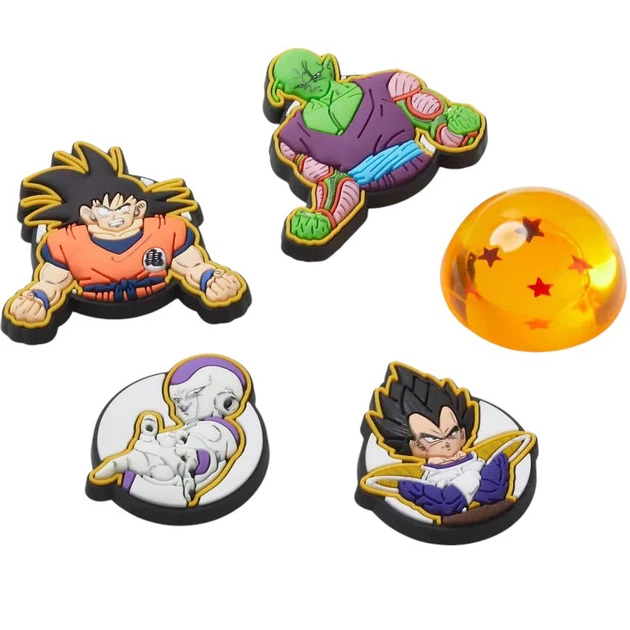 Przypinki do butów Crocs Jibbitz Dragon Ball Z 10014531 5 szt Welokolorowe - obraz 3