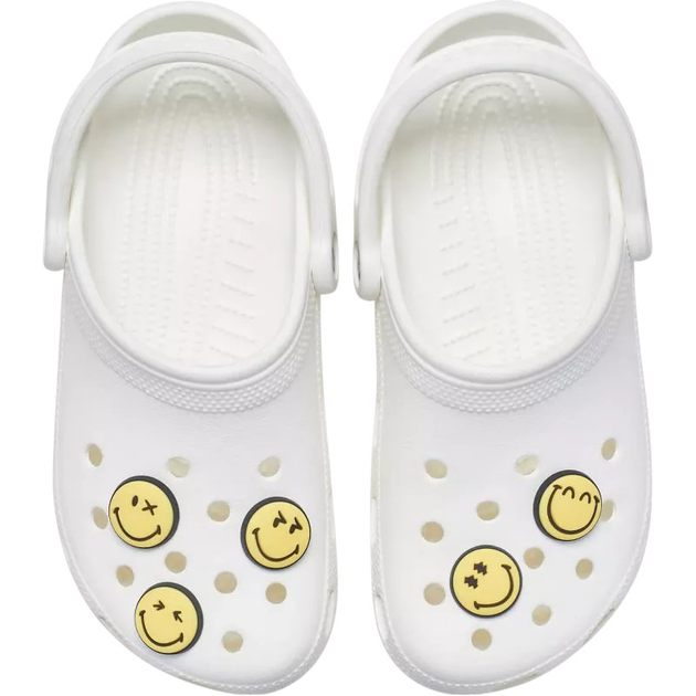 Przypinki do butów Crocs Jibbitz Smileyworld 10015113 5 szt Welokolorowe - obraz 2