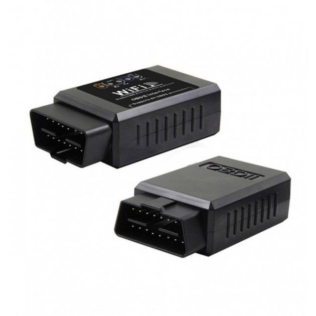 Автосканер диагностический OBD2 ELM327 Wi-Fi 2714 для диагностики авто, черный цвет - изображение 4