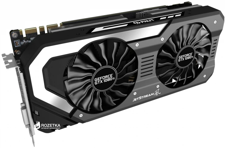 Palit GeForce GTX1080Ti 11GB JetStream風 ASCII.jp：ドスパラ、Palit製「JetStream風シリーズ」 にGeForce
