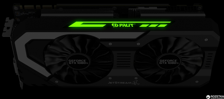 Видеокарта Palit PCI-Ex GeForce GTX 1080 Ti Super JetStream