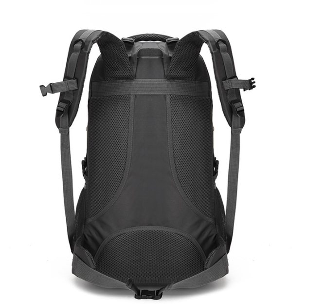 Туристичний рюкзак Yar sport 60л | водостійкий нейлон, анатомічна спинка (чорний) - зображення 8