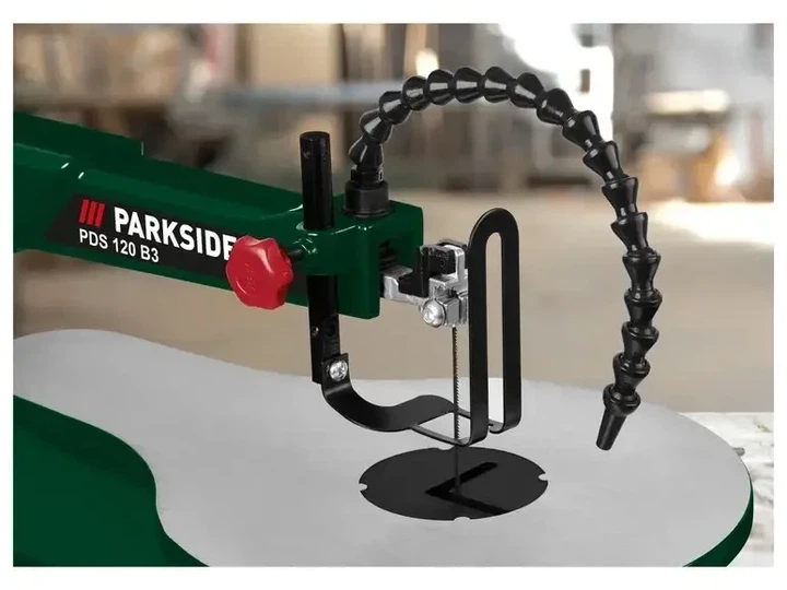 Электролобзик станочный настольный Parkside PDS 120 B3 Германия - Фото 4 Электролобзик станочный настольный Parkside PDS 120 B3 Германия - изображение 4