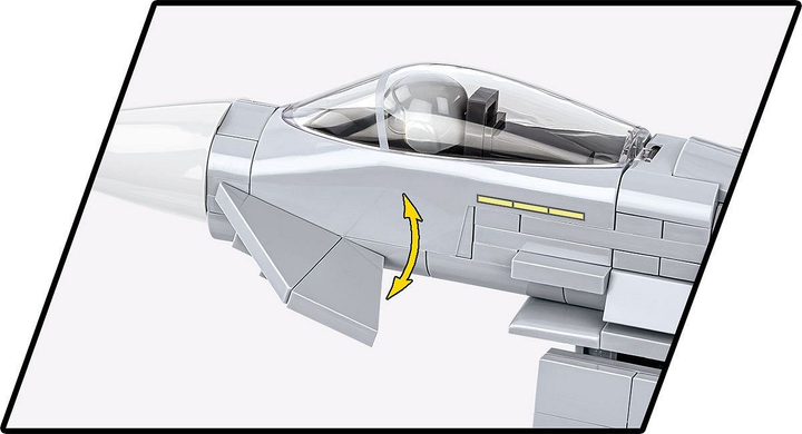 Klocki konstrukcyjne Cobi Armed Forces Eurofighter Typhoon 578 elementów 5850 (5902251058500) - obraz 7