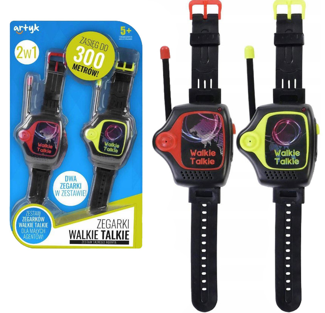 Zegarki Walkie Talkie Artyk 2 w 1 169014 2 szt (5901811169014) - obraz 1