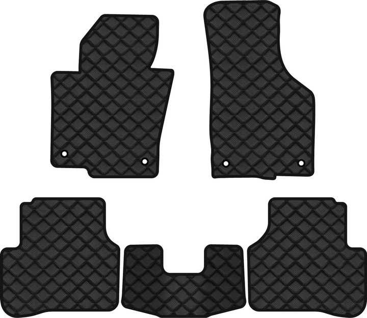 Килимки з екошкіри EVAtech ECO в салон авто для Passat (B6) (without armrest) Volkswagen 2005-2010 6 покоління Sedan EU Екошкіра чорна з чорною ниткою чорний кант від Rozetka на платформі USKIDKA Акція на Килимки з екошкіри EVAtech ECO в салон авто для Passat (B6) (without armrest) Volkswagen 2005-2010 6 покоління Sedan EU Екошкіра чорна з чорною ниткою чорний кант від Rozetka