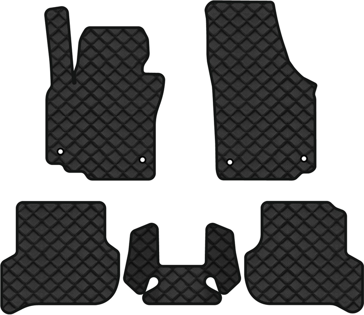 Килимки з екошкіри EVAtech ECO в салон авто для Golf Plus AT Volkswagen 2005-2009 1 покоління Minivan EU Екошкіра чорна з чорною ниткою чорний кант від Rozetka на платформі USKIDKA Акція на Килимки з екошкіри EVAtech ECO в салон авто для Golf Plus AT Volkswagen 2005-2009 1 покоління Minivan EU Екошкіра чорна з чорною ниткою чорний кант від Rozetka