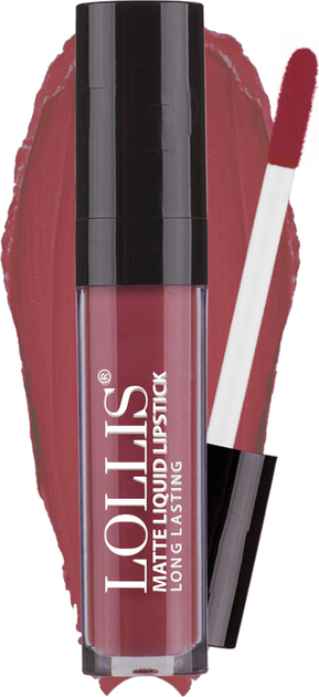 Рідка матова помада для губ Lollis Matte Liquid Lipstick Long Lasting 23 6 мл від Rozetka на платформі USKIDKA Акція на Рідка матова помада для губ Lollis Matte Liquid Lipstick Long Lasting 23 6 мл від Rozetka
