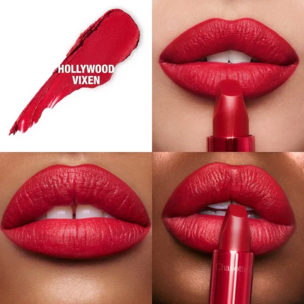 Набір помад Charlotte Tilbury Iconic Hollywood Lip Trio - Фото 6 Набір помад Charlotte Tilbury Iconic Hollywood Lip Trio - зображення 6