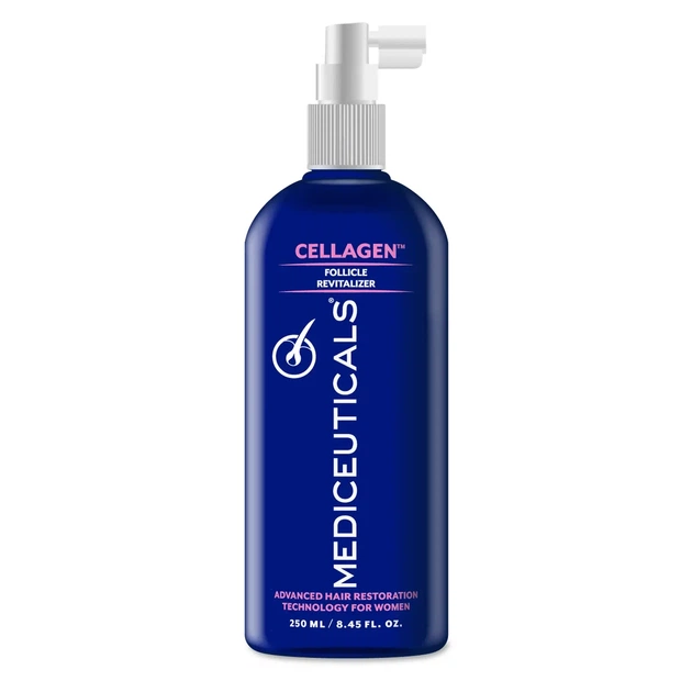 Стимулююча сироватка для росту волосся Mediceuticals Cellagen Revitalizer, 250 ml - Фото 1 Стимулююча сироватка для росту волосся Mediceuticals Cellagen Revitalizer, 250 ml - изображение 1