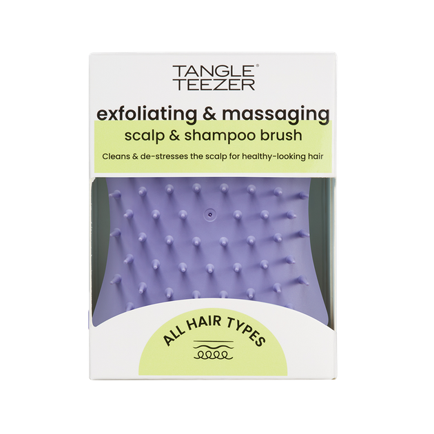 Щітка для масажу голови Tangle Teezer The Scalp Exfoliator and Massager Lavender Lite - Фото 6 Щітка для масажу голови Tangle Teezer The Scalp Exfoliator and Massager Lavender Lite - зображення 6