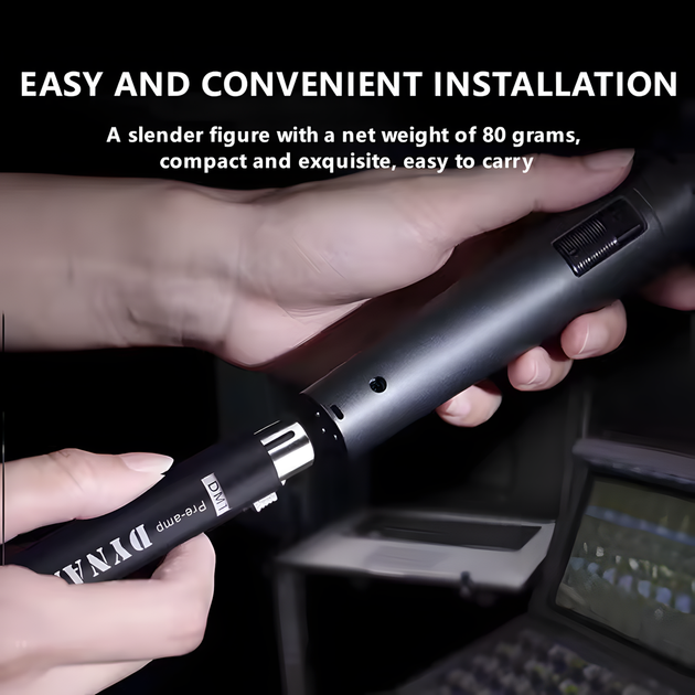 Микрофонный предусилитель DM1 28 дБ Plug-and-Play с шумоподавлением - изображение 5