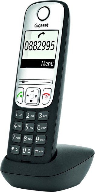 Telefon stacjonarny Gigaset A690HX Black (S30852-H2870-B101) - obraz 4
