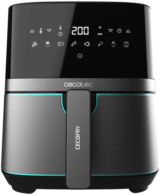 Frytkownica beztłuszczowa Cecotec Cecofry Full InoxBlack 5500 Pro - obraz 1