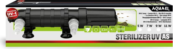 Стерилізатор для акваріума AquaEl UV AS 7W 2.0 (5905546339742) - зображення 1