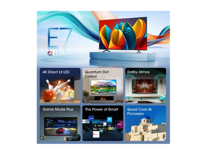 Телевізор Hisense 75E79NQ - Фото 2 Телевізор Hisense 75E79NQ - зображення 2