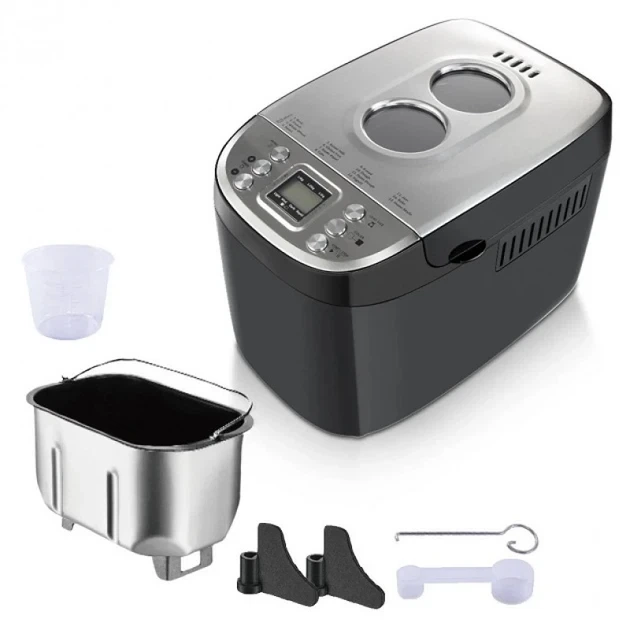 Хлебопечка электрическая RAF R.564 15 программ 850W Black (3_06334) - изображение 2